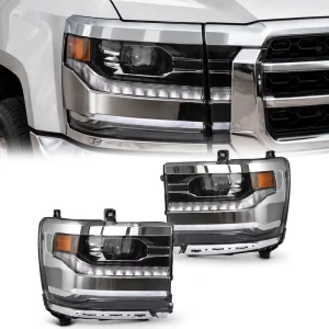 Factory Direct LED Headlight Assembly 12V 6000K Auto Parts for Chevrolet Silverado 1500 OE 84357696