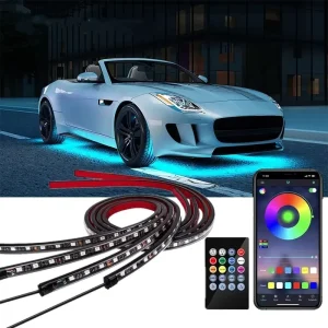 Factory Direct RGB LED Strip Lights for Car Smart Car Key and Remote Atmosphere Decorative Light