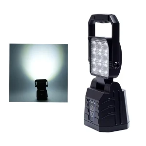 Factory Direct Rechargeable LED Work Light Magnetic Base Amber/White Color for Outdoor Camping Lighting Car Light Accessories