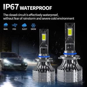 Factory Direct Sale 110W Reliable LED Car Headlight Bulbs for All Weather H1 H7 H4 H11 9004 9005 9006