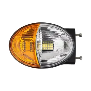 Factory Direct Sale Truck LED Lamp Side Marker Light Car Light 24v Round Amber Leds Lamp for Truck Trailer R6 R7 R10