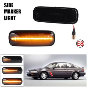Factory Direct Sales Dynamic LED Side Marker Lights for Honda Legend HR V Accord Avancier Civic Domani Integra Turn Signal Lamp