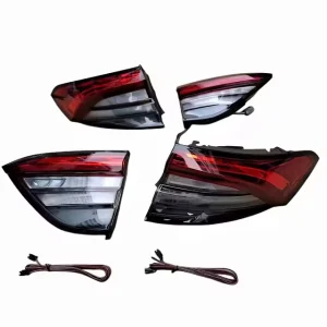 Factory Direct Sales Red Lens Car LED Tail Light Rear Lamp Kit 12V Taillamp Assembly for Maserati Levante