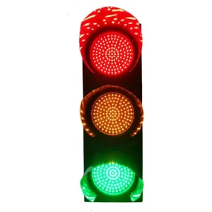 Factory Direct Sales of Engineering Grade Plastic High Brightness Red Yellow and Green Three Color LED Traffic Signal Lights