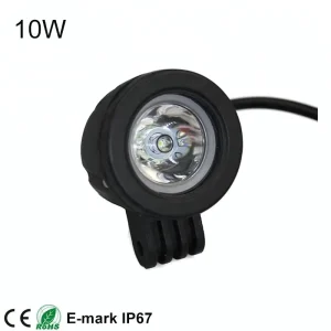 Factory Direct Spot Flood 12v Round 10w off Road Driving Lamp Mini 2inch Led Work Light for Trucks