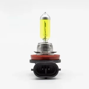 Factory Direct Supply H11 12V 55W Yellow LED Halogen Bulb for Car Headlight and Fog Light H4 Socket Type