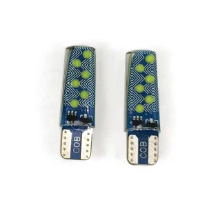 Factory Direct T10 LED Car Light W5W COB 12V Interior Bulb Universal Canbus License Motorcycle Lighting Systems