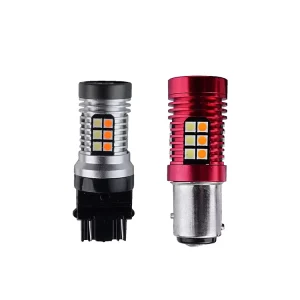 Factory Direct T20 LED Canbus Switchback Bulb 7443 3156 1156 Turn Signal Lights Brake Light Bulb Compliant