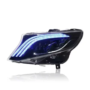 Factory Full LED HeadLights Assembly 3th GenW447 CarHeadlights for Mercedes Benz Metris /Vito