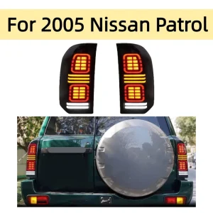 Factory Full LED Rear Tail Light Assembly Modified Lamp Parts for Nissan Patrol Y61
