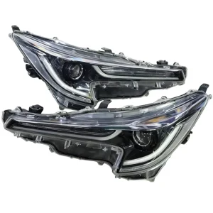 Factory High End LED Headlight Assembly for Toyota Levin Warm White Light Fitted Model