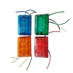 Factory High Quality 24v LED Vehicle Side Marker Lights for Truck Trailer