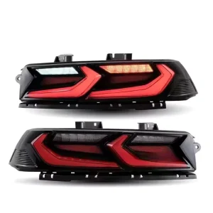 Factory High Quality 6000k 2 Color Tail Lights Front Car Lamp Sequential Turn Signals Camaro Taillights