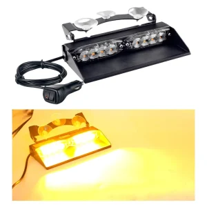 Factory Hot Led Light Bar Visor Light Windshield Emergency Hazard Warning Light bar