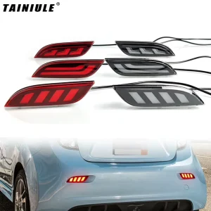 Factory Hot Selling LED Rear Bumper Lamp Reflector Brake Lamp Taillight Turn Signal Light for Chevrolet Spark