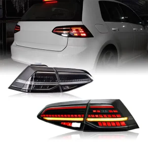 Factory LED Assembly Golf 7 7.5 MK7.5 Tail Lights DRL Start up Animation Rear Lights for VW Golf