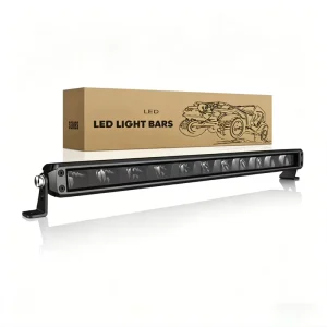 Factory LED Light Bar Single Row IP67 Off Road Driving Work Light for LKW Jeep Wrangler Camper Van Tractor ATV