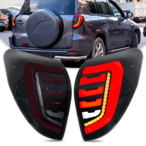 Factory LED Tail Lights Assembly 3th GEN Sequential Animation Rear Lamp for Toyota Rav4