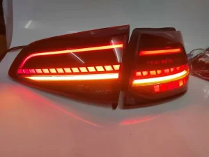 Factory LED Taillights 12V New Sequential Turn Signal for VW Mk7 Golf 7 Golf Mk7 7.5 Universal Fitment