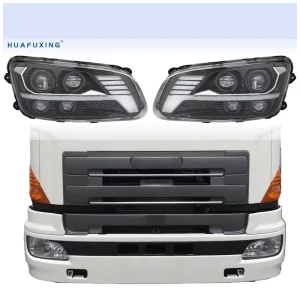 Factory Latest Design Projector Headlights 4 Lens LED Headlights for Hino 700 500