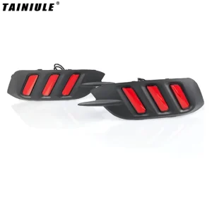Factory Led Rear Bumper Lamp Reflector Rear Light Brake Light Turn Signal Taillights for HONDA CIVIC 2016 219
