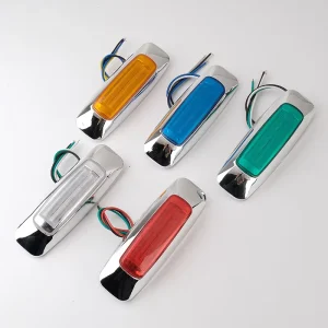 Factory Low Power Universal 6led 12V-24V Led Side Marker Light for Truck Car Trailer Motorcycle