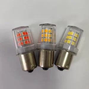 Factory Made Auto Led Brake Lights 1156 BA15S 1157 BAY15D P21W White Yellow Reverse Lamp DC 12V