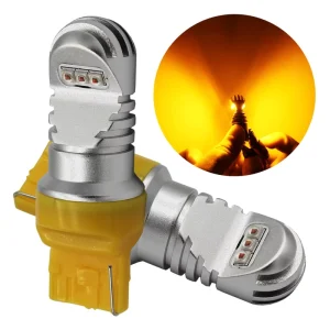 Factory Manufacturer T20 7440 W21W BA15S 3156 30W Canbus LED Led Turn Signal Light White Yellow Red Led Reverse Light DC 12V