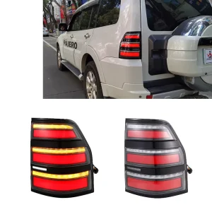Factory New 12V 18W LED Tail Lamp Mitsubishi Pajero Retrofit Upgrade Start Animation DRL Brake Turn Signal 1