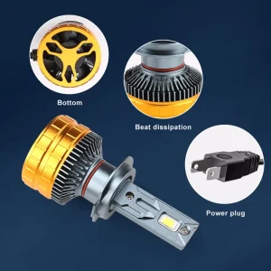 Factory New Design 200W 10000Lm IP68 Energy-saving Bright Led Driving Work Lights Projector Led Auto Headlight