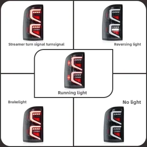 Factory New Style LED Tail Light Assembly Sequential Turn Signal Rear Lamp Plug&Play for GMC Sierra 1500