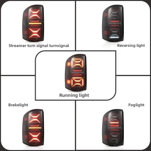 Factory New Style Tail Light Assembly Rear Turn Signal Lamp for GMC Sierra 1500 Plug&Play