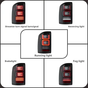 Factory New Style Tail Light Assembly Rear Turn Signal Lamp for GMC Sierra 1500 Plug&Play