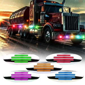 Factory Newest Semi Truck Light Side Marker Luces Led Car Light DC12/24V Truck Lights Bus Accessories