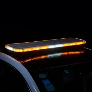 Factory OEM ODM LED Lens 48In Amber LED Warning Light Bar Emergency Warning Direct Light Bar with Digital Controller