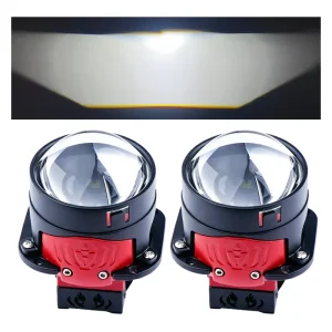 Factory OEM Upgrade Biled Lens Auto Headlights 130W 2.5 Inch Laser Led Projector Lens Led Headlights