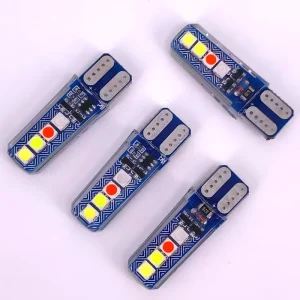 Factory Outlet New 5W LED Bulbs 3030 8SMD T10 Car LED License Plate Light Indicator 12V Voltage Cars”