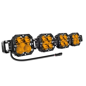 Factory Price 28inch 4×4 Offroad Linkable LED Light Bar 12V 24V Amber IP67 Waterproof 10000LM Universal SUV UTV
