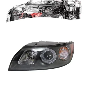 Factory Price Auto Parts Left Halogen Headlight Assembly 31335215 for S40 V50