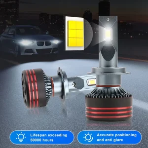 Factory Price High Bright 120W 6500K IP68 Spot Driving Light Auto Led Headlights for Car Truck