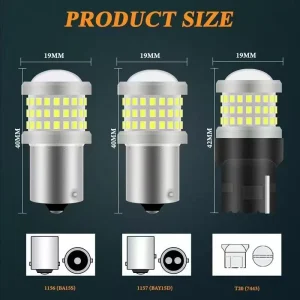 Factory Price S25 1156 1157 12V 69SMD LED Brake Turn Signal Light Bulb High Brightness
