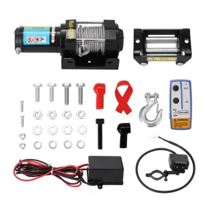 Factory Supply Hydraulic Road Winch Complete Mounting Bracket Kit 20000lbs Load Capacity Cold Rolled Steel Aluminum for Offroad