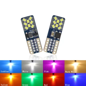 Factory T10 194 168 W5W White LED Bulb 1210 16SMD Canbus License Plate Interior LED Light 12V