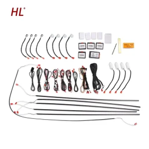 Factory Universal Car Interior Lighting 18 in 1 Atmosphere Light Dashboard Door RGB Car Ambient Light
