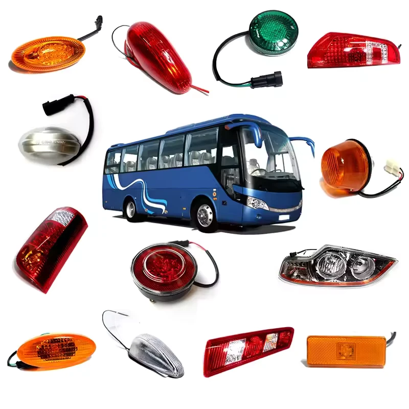 Matching Rear, Marker, and Outline Lights for Fleet Builds 3 Factory Wholesales China Bus Turn Signal Outline Lights Interior LED Lamps Replacement Parts