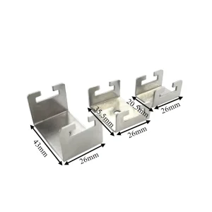 Factory Zinc Plating Adjustable Wall Ceiling Light Mounting LED Lighting Bracket