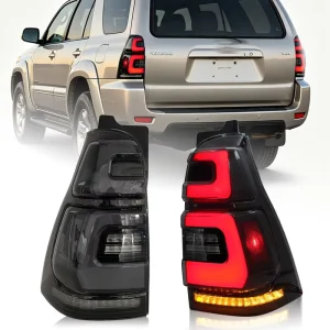 Factory direct sale Car Taillights Rear Brake Reverse Tail Lamp LED Tail Lights for Old Toyota 4Runner Upgrade