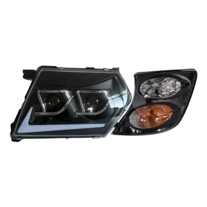 Factory for Nissan Patrol Y61 Headlights Front Head Lights Lamp Upgrade Plug and Play LED Headlamp