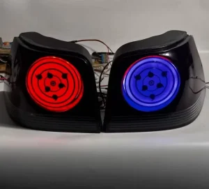Factory for Volkswagen Golf MK4 RGB Taillight Assembly Modified with LED Running Lights Flowing Lights and Turn Signals