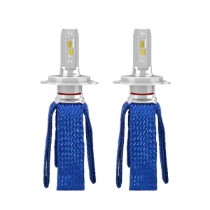 Fanless 12V 4000LM 21W LED Headlights Bulbs H4 H7 H11 9005 9006 ZES 5SPlus LED Light Bulb for Car Auto Motorcycle Headlight